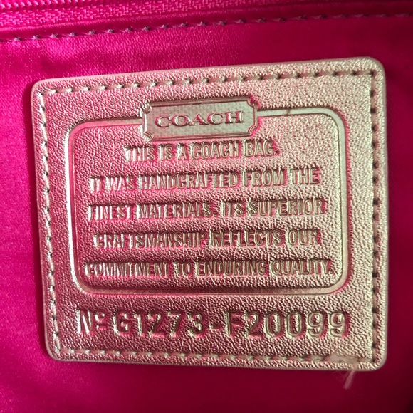 Coach Poppy Graffiti Appliqué Glam Tote - Picture 5 of 6